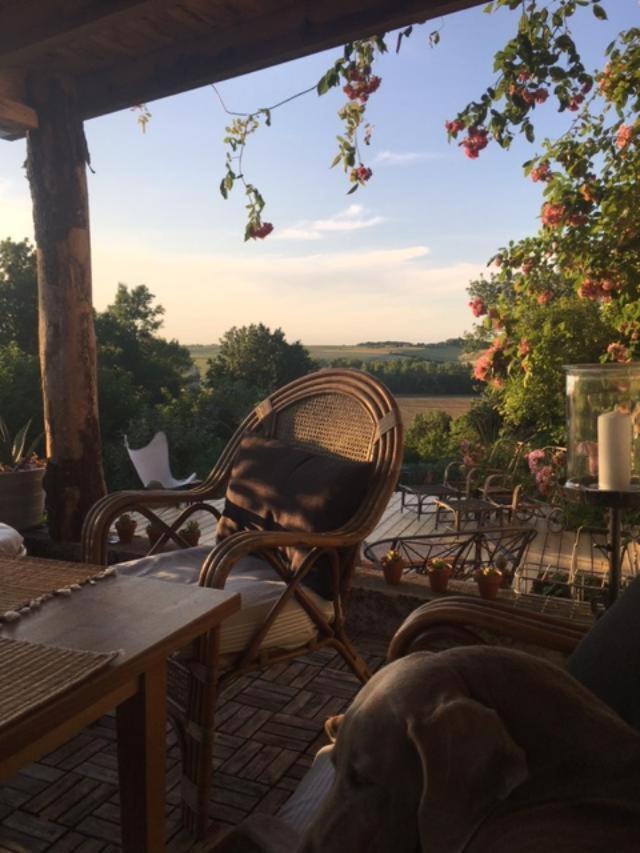 Chez Brown Bed & Breakfast Saint-Thomas-de-Cônac Eksteriør bilde